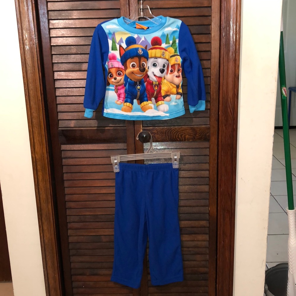5/$20 toddler boy paw patrol pj